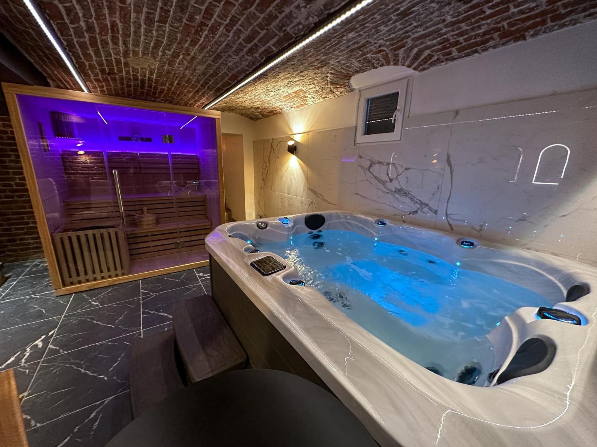 Le Bijou - Appartement, Sauna Et Jacuzzi - Lila Exterior foto